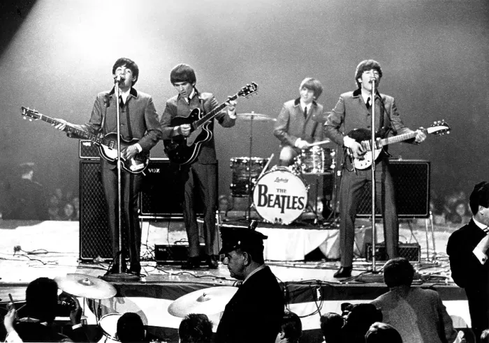 Framed Print : Beatles At The Washington Coliseum Framed Print : Beatles At The Washington Coliseum