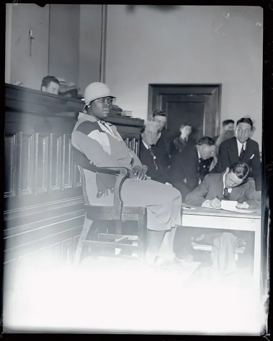Framed Print : Beatrice Maddox Sitting on the Witness Stand Framed Print : Beatrice Maddox Sitting on the Witness Stand