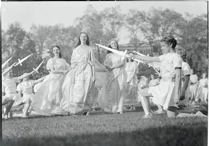 Framed Print : Beatrice Moore Rehearsing for Exercises Framed Print : Beatrice Moore Rehearsing for Exercises