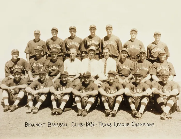 Framed Print : Beaumont Baseball Club 1932 - Texas League Champions Framed Print : Beaumont Baseball Club 1932 - Texas League Champions