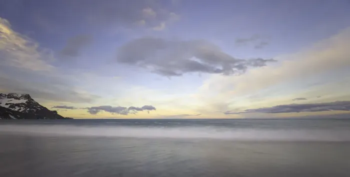 Framed Print : Beautiful colorful evening clouds and sea Framed Print : Beautiful colorful evening clouds and sea