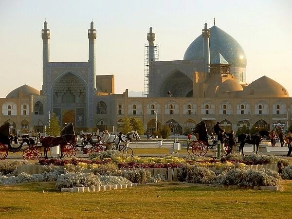 Beautiful Islamic architecture - Imam mosque, Isfahan, Iran