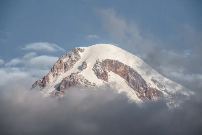 Framed Print : Beautiful View of Caucasus Mountains, Georgia