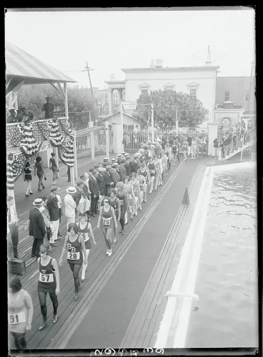 Framed Print : Beauty Pageant at Coney Island Framed Print : Beauty Pageant at Coney Island