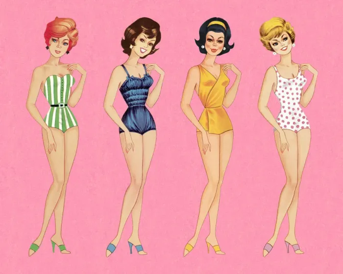 Framed Print : Four Beauty Pageant Contestants Framed Print : Four Beauty Pageant Contestants