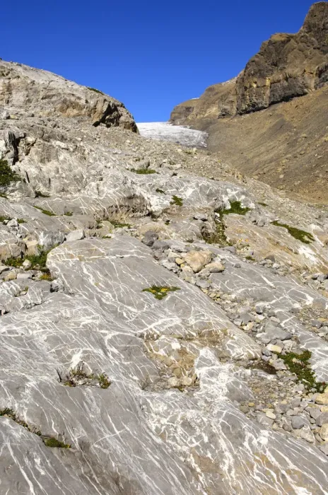Framed Print : Bedrock polished smoothly by glacial ice below the Tsanfleuron Glacier, Valais, Switzerland, Europe Framed Print : Bedrock polished smoothly by glacial ice below the Tsanfleuron Glacier, Valais, Switzerland, Europe