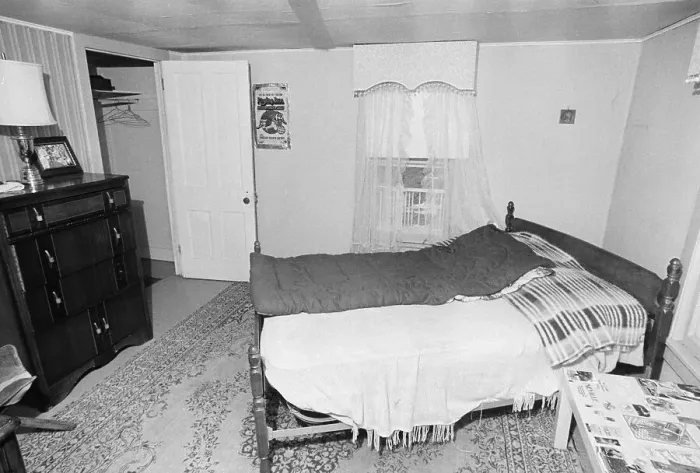 Framed Print : One Of Three Bedrooms Used As A Hideout Framed Print : One Of Three Bedrooms Used As A Hideout