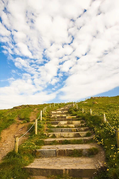 Bedruthan Steps, Cornwall, England, United Kingdom