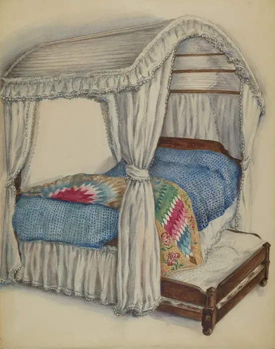 Framed Print : Bedstead, 1936. Artist Irene Malawicz. (Photo by Heritage Art / Heritage Framed Print : Bedstead, 1936. Artist Irene Malawicz. (Photo by Heritage Art / Heritage