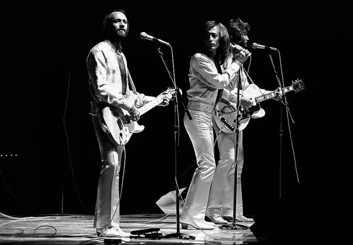 Framed Print : Bee Gees in New York Framed Print : Bee Gees in New York