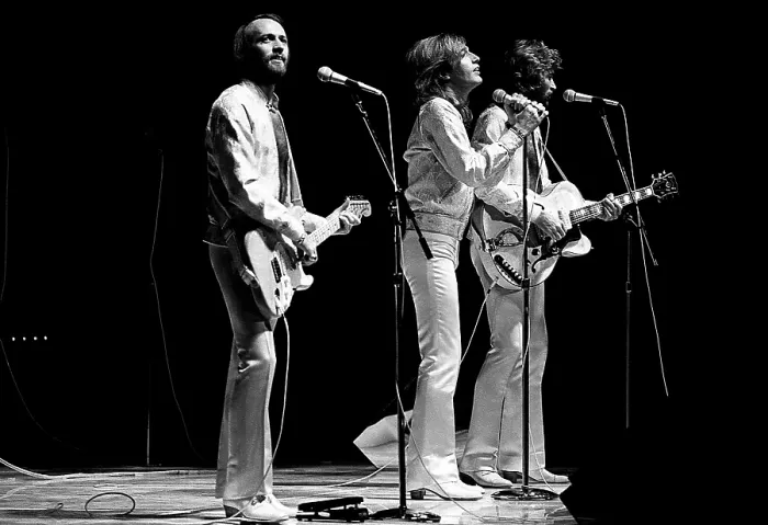 Framed Print : Bee Gees in New York Framed Print : Bee Gees in New York
