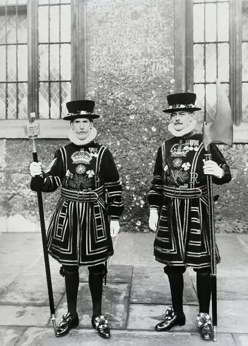 Framed Print : Beefeaters Framed Print : Beefeaters