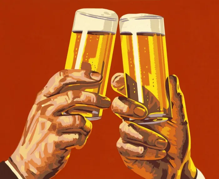 Framed Print : Beer Toast Framed Print : Beer Toast