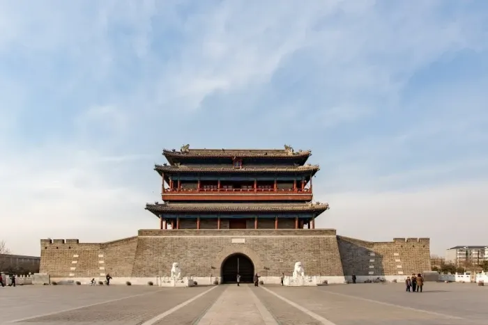 Framed Print : Beijing Yongdingmen Gate Framed Print : Beijing Yongdingmen Gate