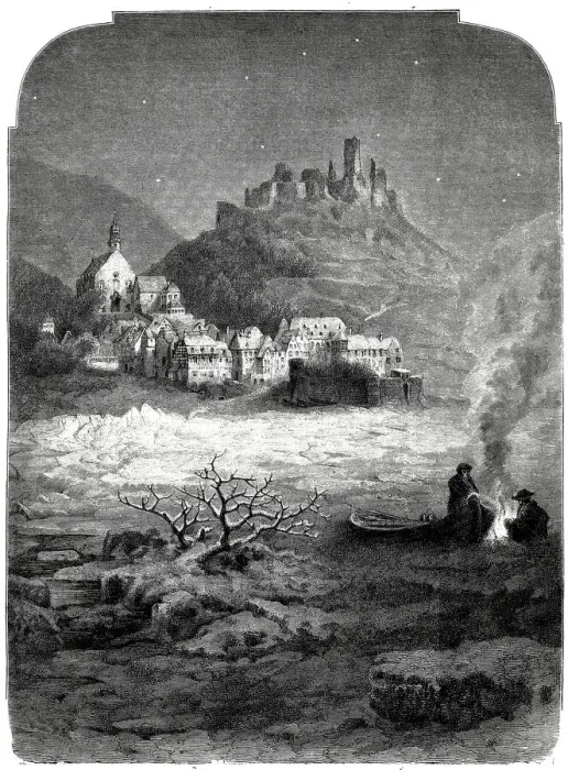 Framed Print : Beilstein at the Mosel, at the ice course Framed Print : Beilstein at the Mosel, at the ice course