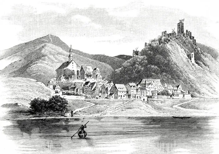 Framed Print : Beilstein, Moselle Framed Print : Beilstein, Moselle
