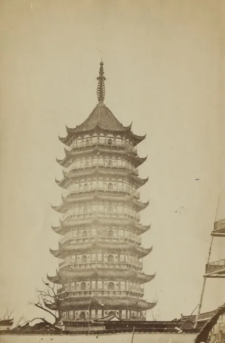 Framed Print : Beisi Ta Pagoda Framed Print : Beisi Ta Pagoda