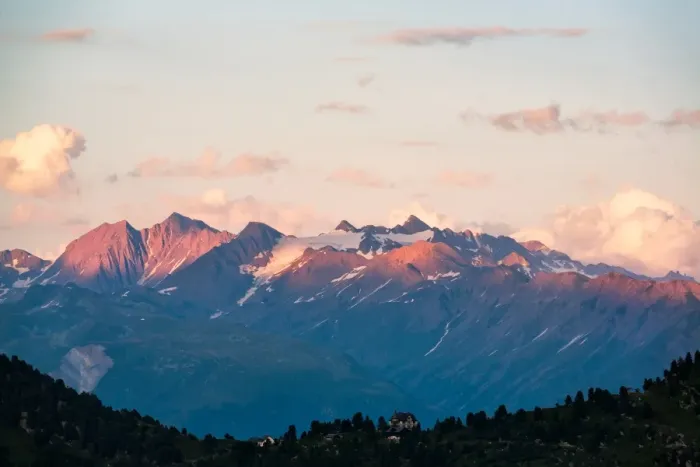 Framed Print : Belalp Views