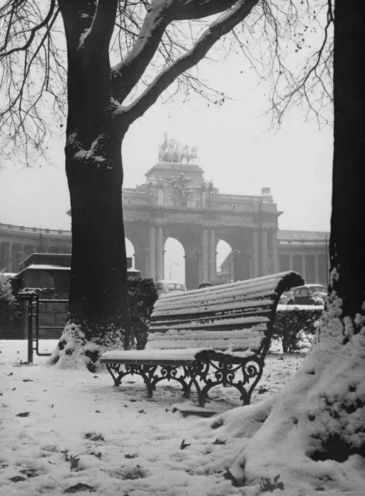Framed Print : Belgian Winter Framed Print : Belgian Winter
