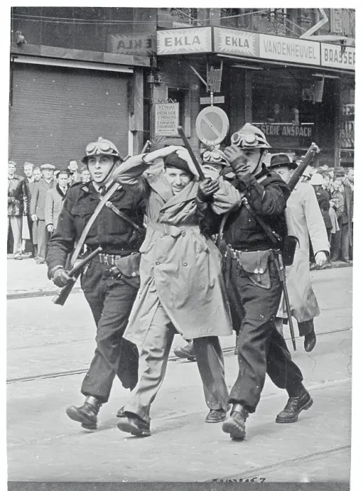 Framed Print : Belgians Protest Cuts in Education Budget 1955 Framed Print : Belgians Protest Cuts in Education Budget 1955