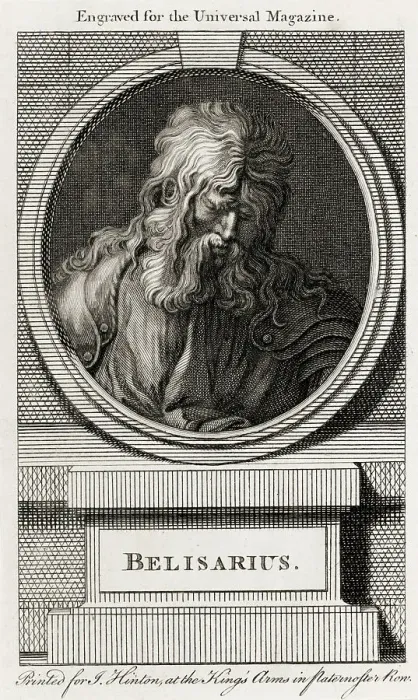 Framed Print : Belisarius Engraving Framed Print : Belisarius Engraving