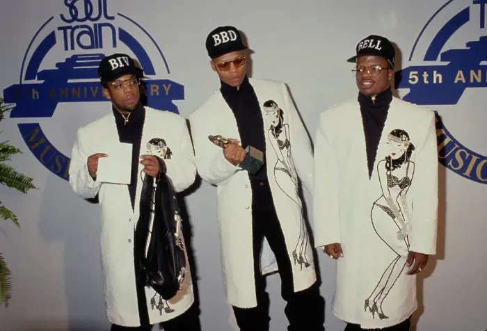 Framed Print : Bell Biv DeVoe Attend The 1991 Soul Train Music Awards Framed Print : Bell Biv DeVoe Attend The 1991 Soul Train Music Awards