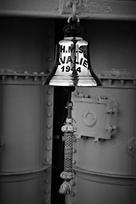 Framed Print : Bell on HMS Cavalier Framed Print : Bell on HMS Cavalier