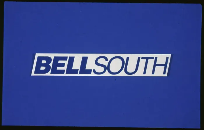 Framed Print : Bell South Company Logo Framed Print : Bell South Company Logo
