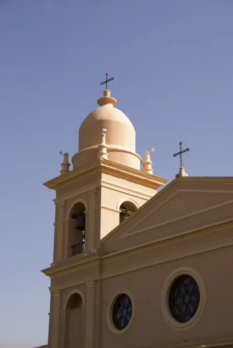 Framed Print : a bell tower on a church Framed Print : a bell tower on a church