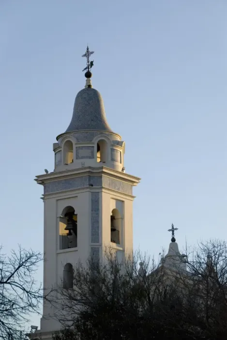 Framed Print : Bell Tower Of The Recoleta Church: Buenos Aires, Argentina