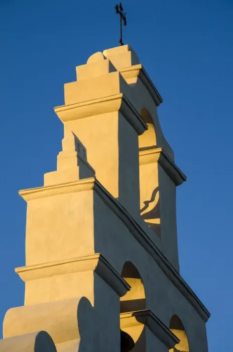 Framed Print : The Bell Tower of San Juan Capistrano