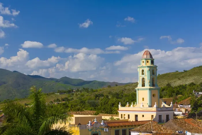 Framed Print : Bell Tower, Trinidad, Cuba