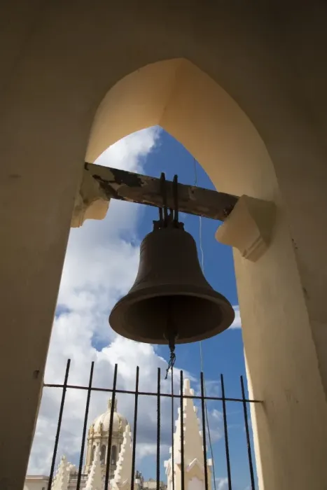 Framed Print : Bell in tower in Trinidad, Cuba Framed Print : Bell in tower in Trinidad, Cuba