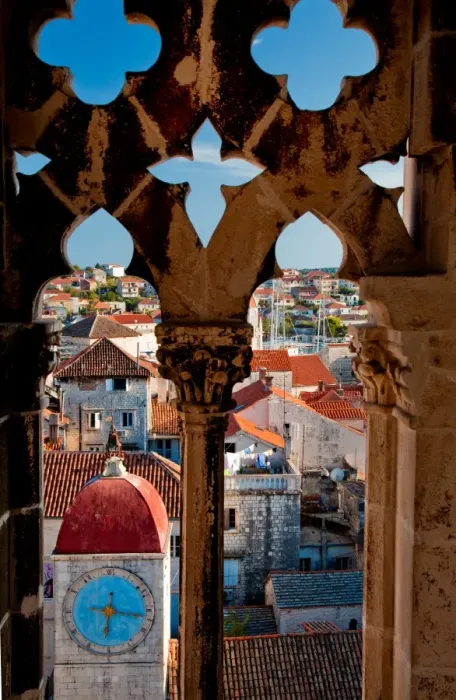 Framed Print : Bell tower window Framed Print : Bell tower window