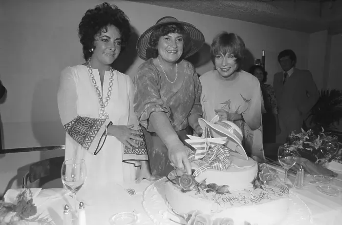 Framed Print : Bella Abzug at a Fund Raising Party Event Framed Print : Bella Abzug at a Fund Raising Party Event