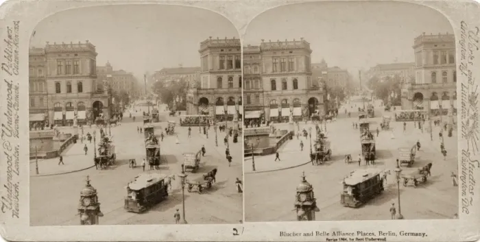 Framed Print : Belle-Alliance-Platz Framed Print : Belle-Alliance-Platz