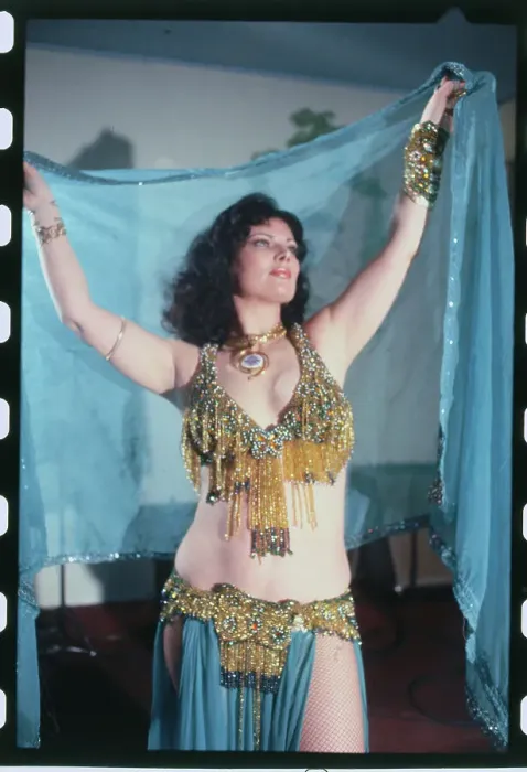 Framed Print : Belly Dancer Dorothy Traub Posing Framed Print : Belly Dancer Dorothy Traub Posing