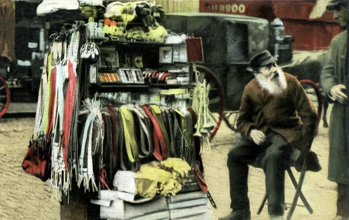 Framed Print : Belt Merchant Framed Print : Belt Merchant