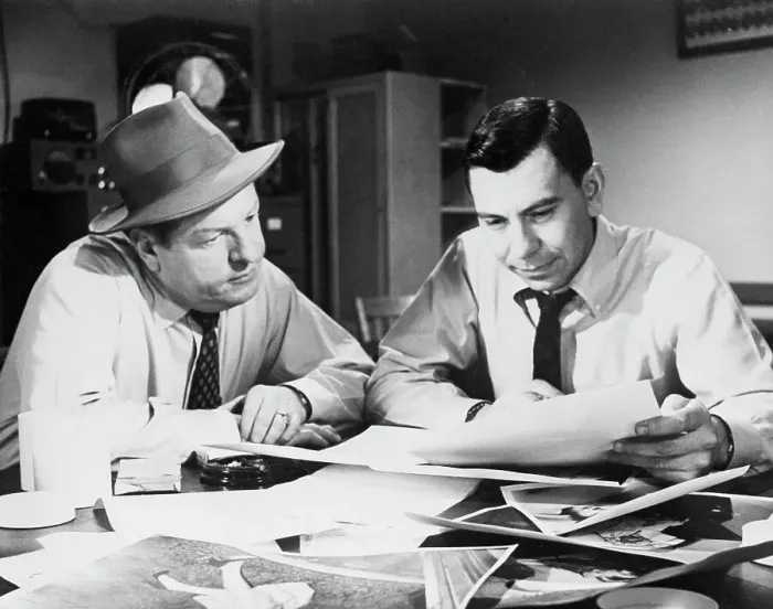 : Ben Alexander And Jack Webb In Dragnet : Ben Alexander And Jack Webb In Dragnet
