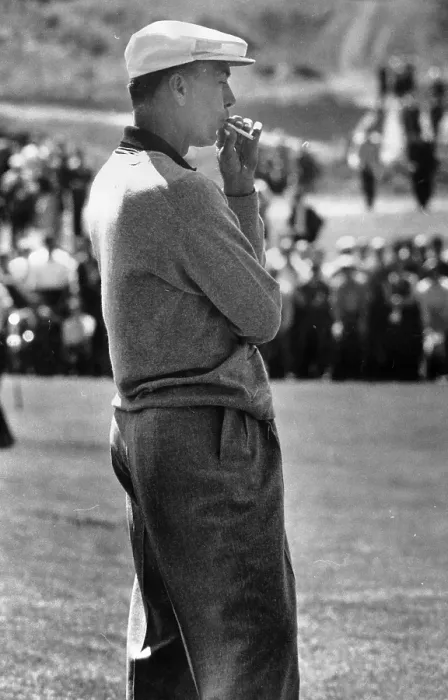 Framed Print : Ben Hogan. June 1956: Ben Hogan (1912 - ) first professional golfer to win the US open Framed Print : Ben Hogan. June 1956: Ben Hogan (1912 - ) first professional golfer to win the US open