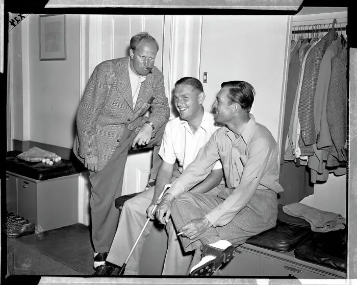 Framed Print : Ben Hogan with Other Golfers Framed Print : Ben Hogan with Other Golfers