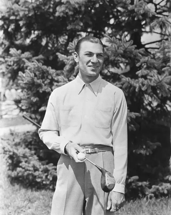 Framed Print : Ben Hogan Holding Golf Club Framed Print : Ben Hogan Holding Golf Club
