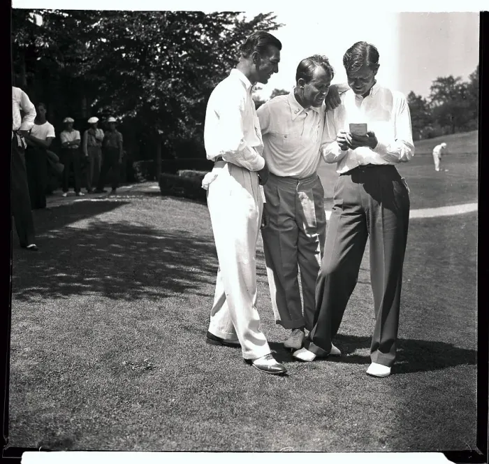 Framed Print : Ben Hogan, Paul Runyan, and Byron Nelson Framed Print : Ben Hogan, Paul Runyan, and Byron Nelson