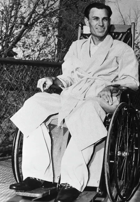 Framed Print : Ben Hogan Recovering From Auto Accident Framed Print : Ben Hogan Recovering From Auto Accident