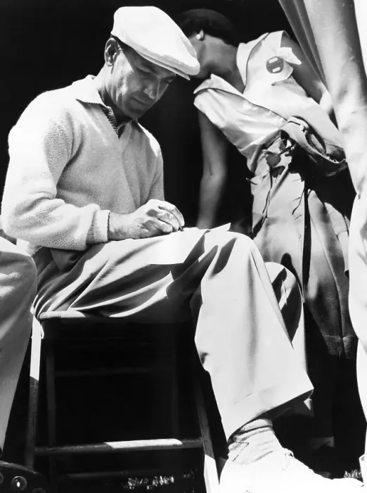 Framed Print : Ben Hogan Signing Autograph Framed Print : Ben Hogan Signing Autograph