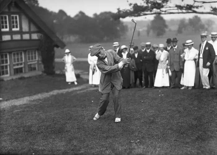 Framed Print : Ben Sayers In Post-Golf Swing Position Framed Print : Ben Sayers In Post-Golf Swing Position