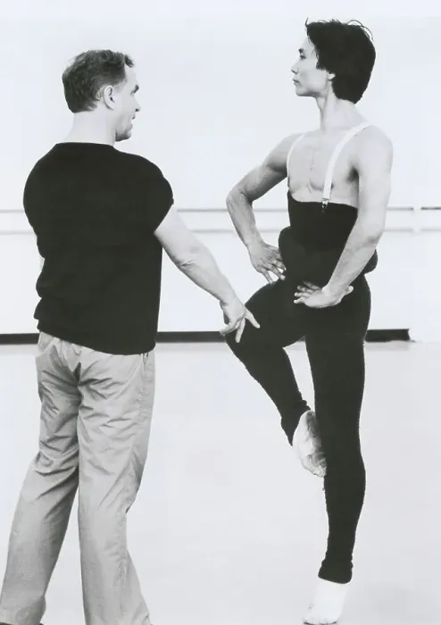 Framed Print : Ben Stevenson Teaching Li Cunxin Framed Print : Ben Stevenson Teaching Li Cunxin