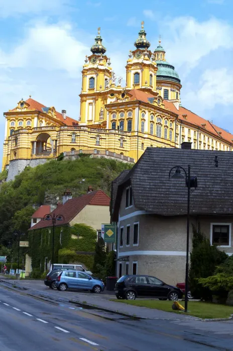 Framed Print : Benedictine Abbey of Melk, Austria Framed Print : Benedictine Abbey of Melk, Austria
