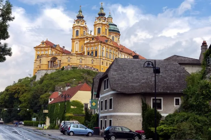 Framed Print : Benedictine Abbey of Melk, Austria Framed Print : Benedictine Abbey of Melk, Austria