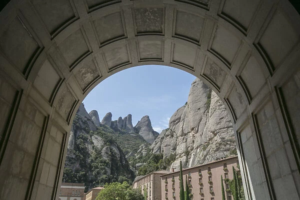 Benedictine Abbey, Montserrat, Catalonia, Spain